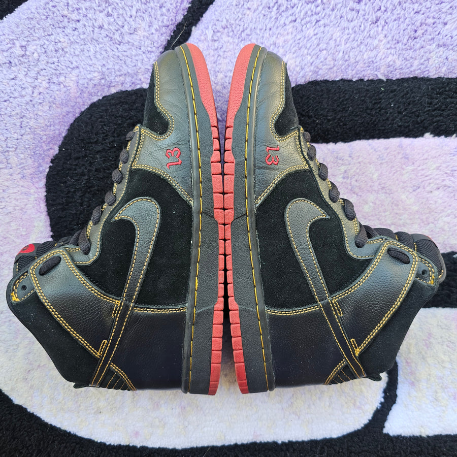 Nike Sb High “Unlucky” Size 10