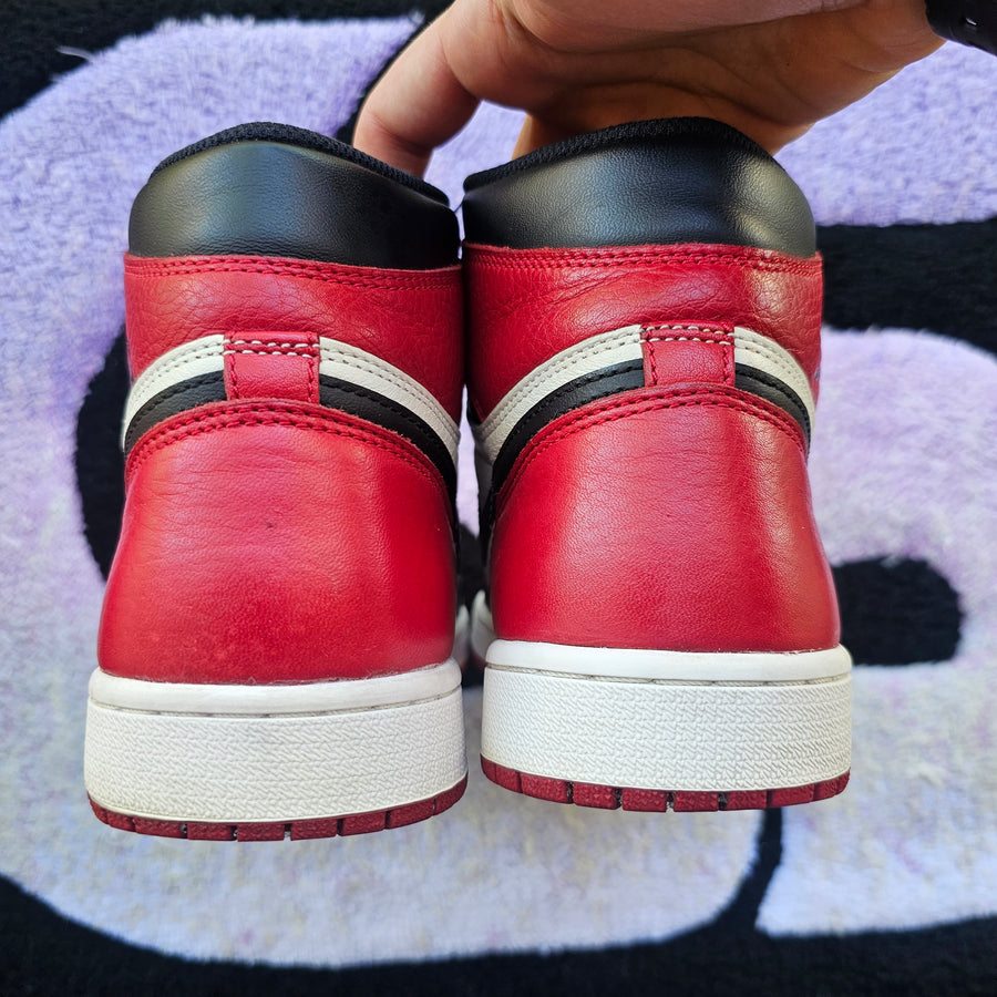 Air Jordan 1 “Bred Toe” Size 9.5