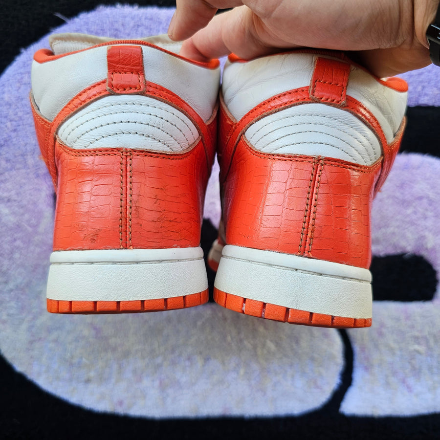 Nike Sb High Supreme “Orange Stars” Size 10.5