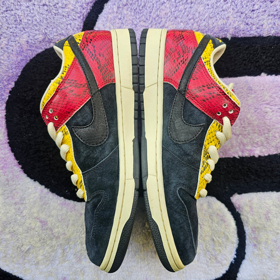 Nike Sb Low “Coral Snake” Size 9.5