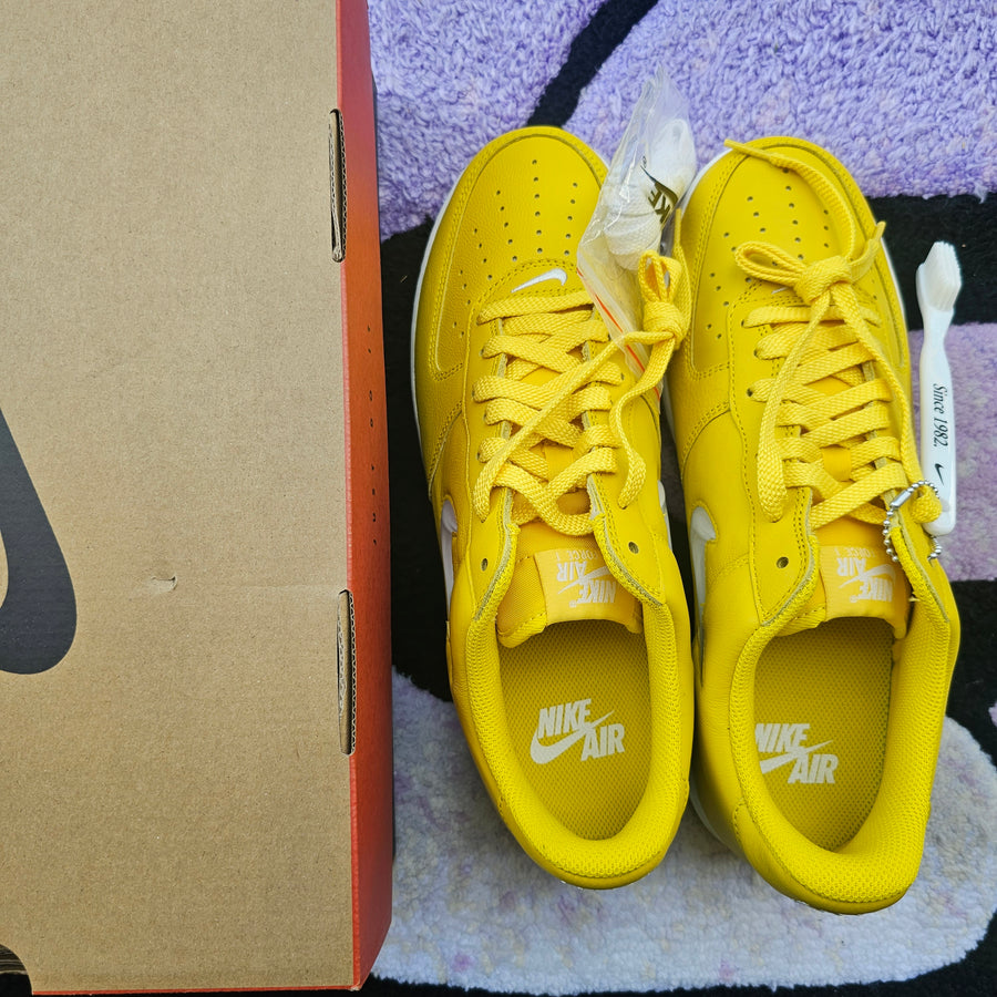 Nike AF1 “Yellow Jewel”
Size 10.5
