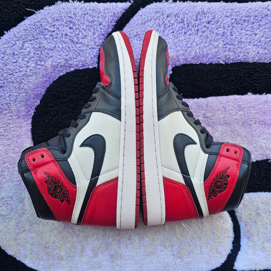 Air Jordan 1 “Bred Toe” Size 9.5