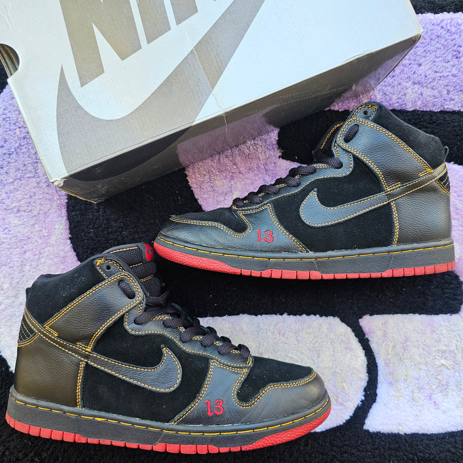 Nike Sb High “Unlucky” Size 10
