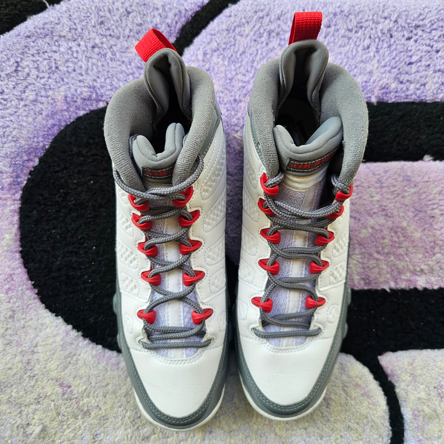 Air Jordan 9 Gs “Fire Red” Size 7Y