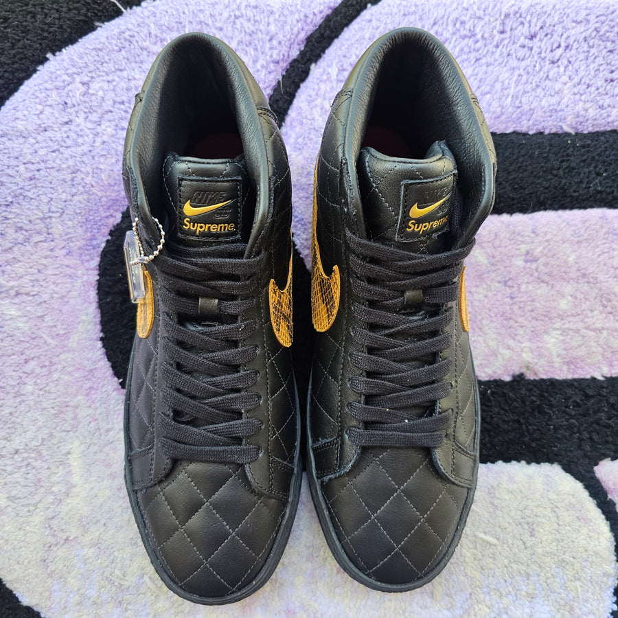 Nike Sb Blazer Supreme “Black” (2022) Size 9