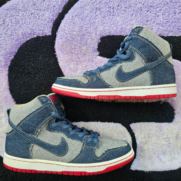Nike Sb High SAMPLE “Reese Forbes denim” Size 9