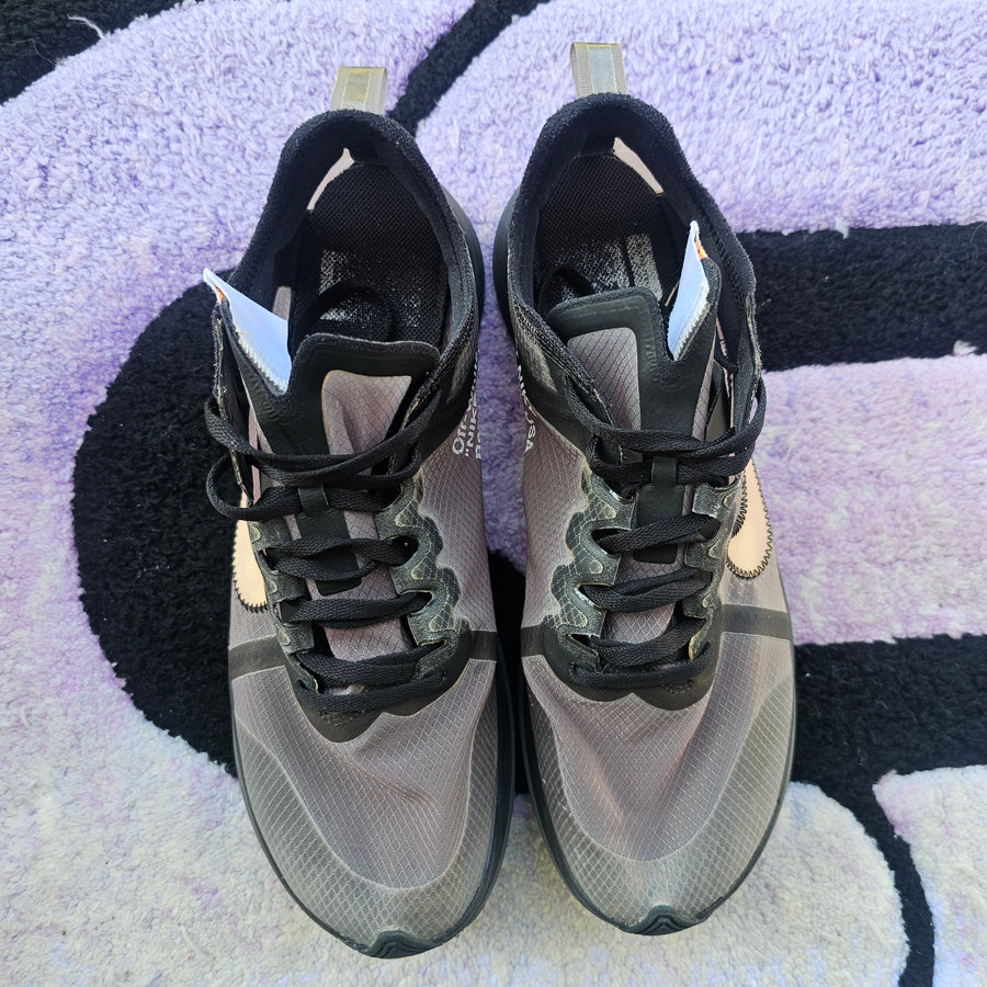 Nike Zoom Fly OFF WHITE “Black” Size 10