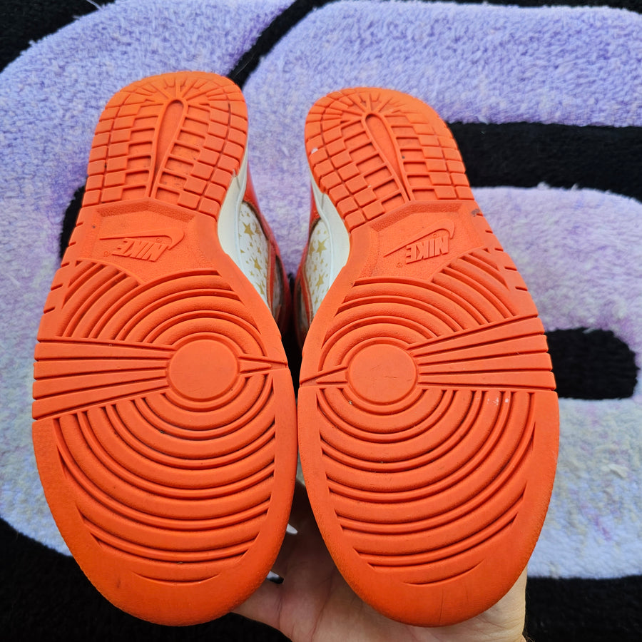 Nike Sb High Supreme “Orange Stars” Size 10.5
