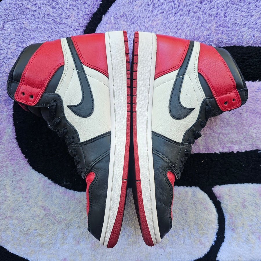 Air Jordan 1 “Bred Toe” Size 9.5