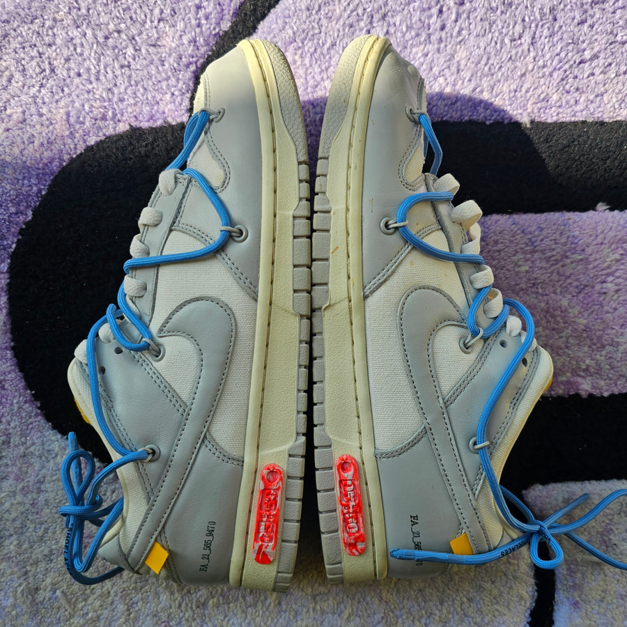 Nike Dunk Low OFF WHITE “Lot 5” Size 9.5