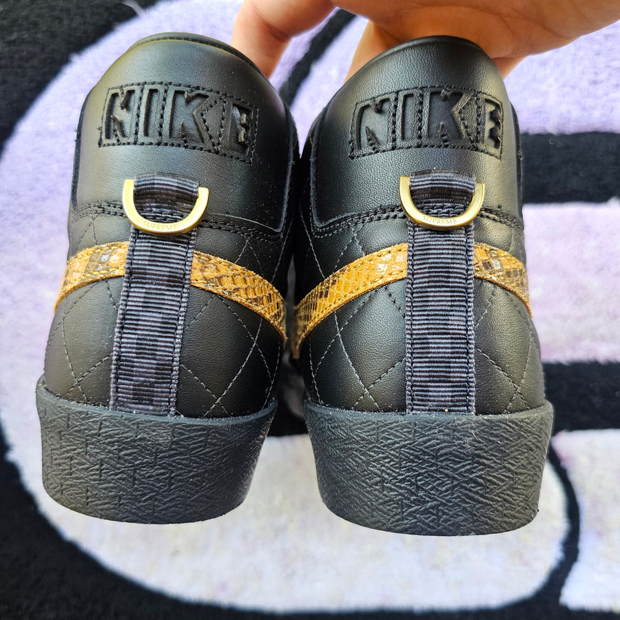 Nike Sb Blazer Supreme “Black” (2022) Size 9