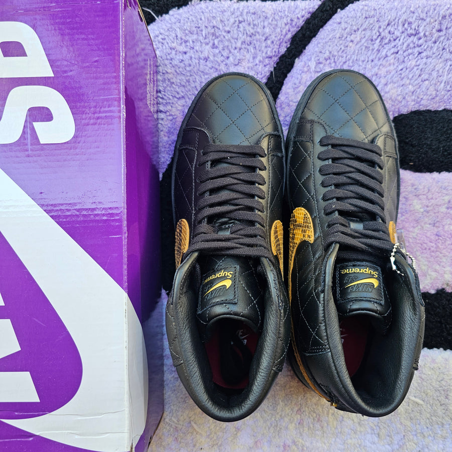 Nike Sb Blazer Supreme “Black” (2022) Size 9