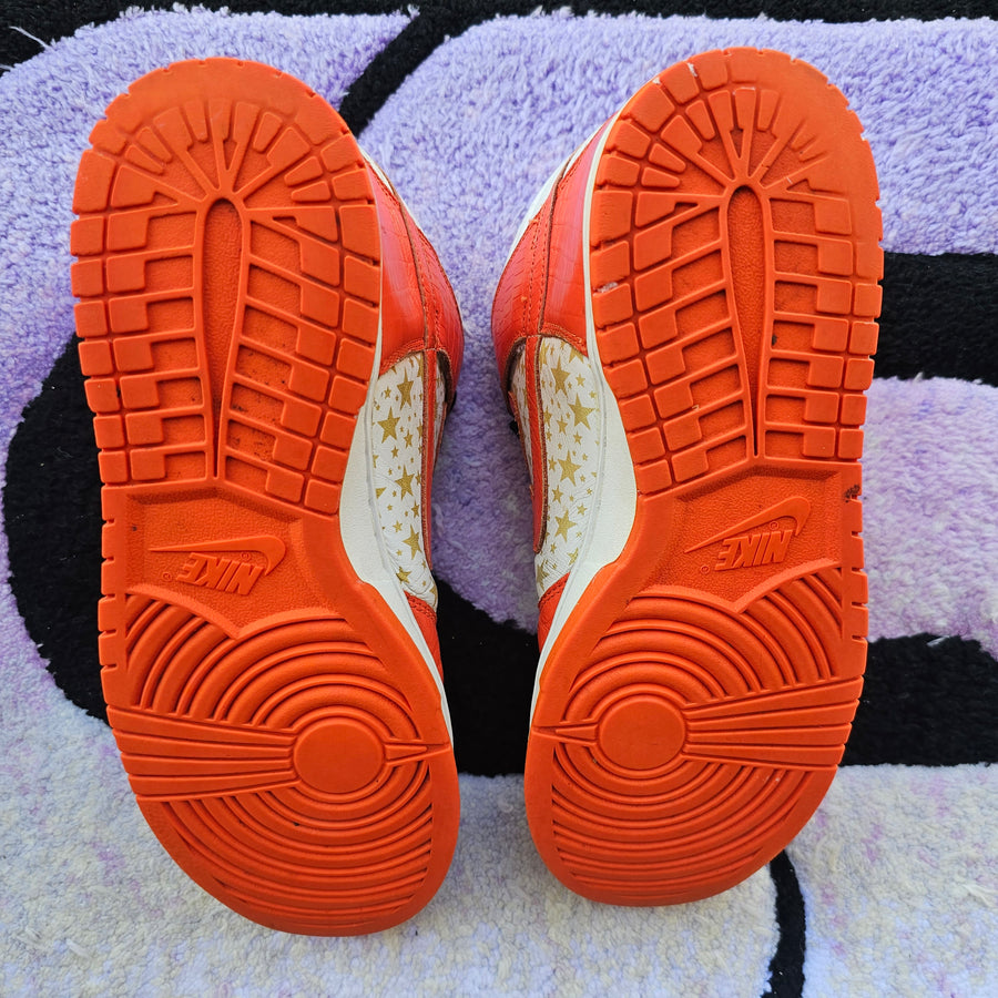 Nike Sb High Supreme “Orange Stars” Size 10.5