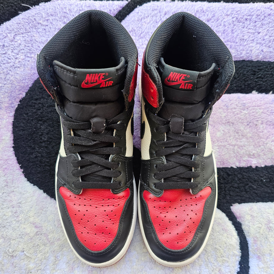 Air Jordan 1 “Bred Toe” Size 9.5
