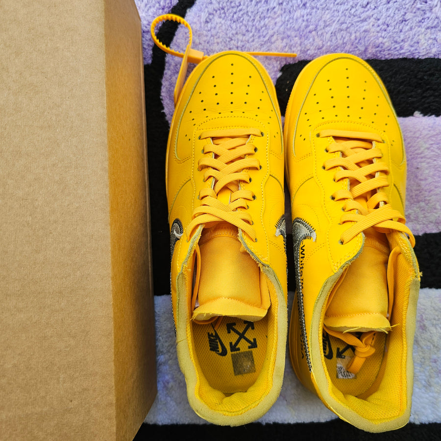 Nike AF1 OFF WHITE “Lemonade”
Size 11.5